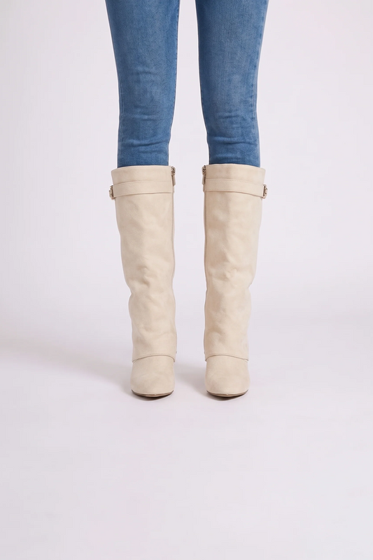 Talia Suede Light Boots - front view