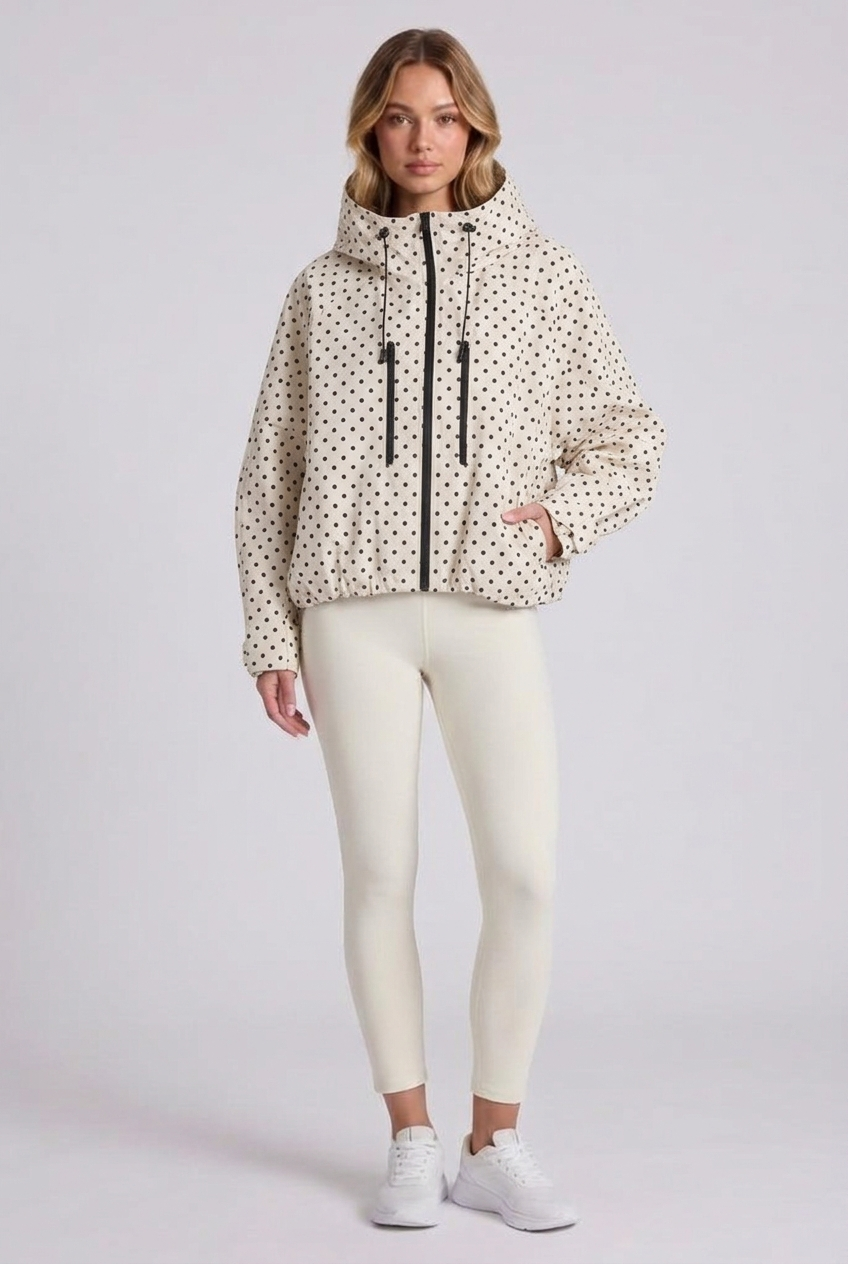 Marlow Storm Jacket - Pin Dot - Front