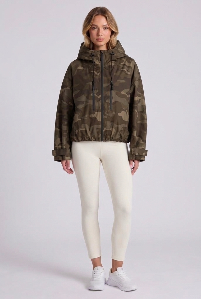 Marlow Storm Jacket - Brown Camo - Front