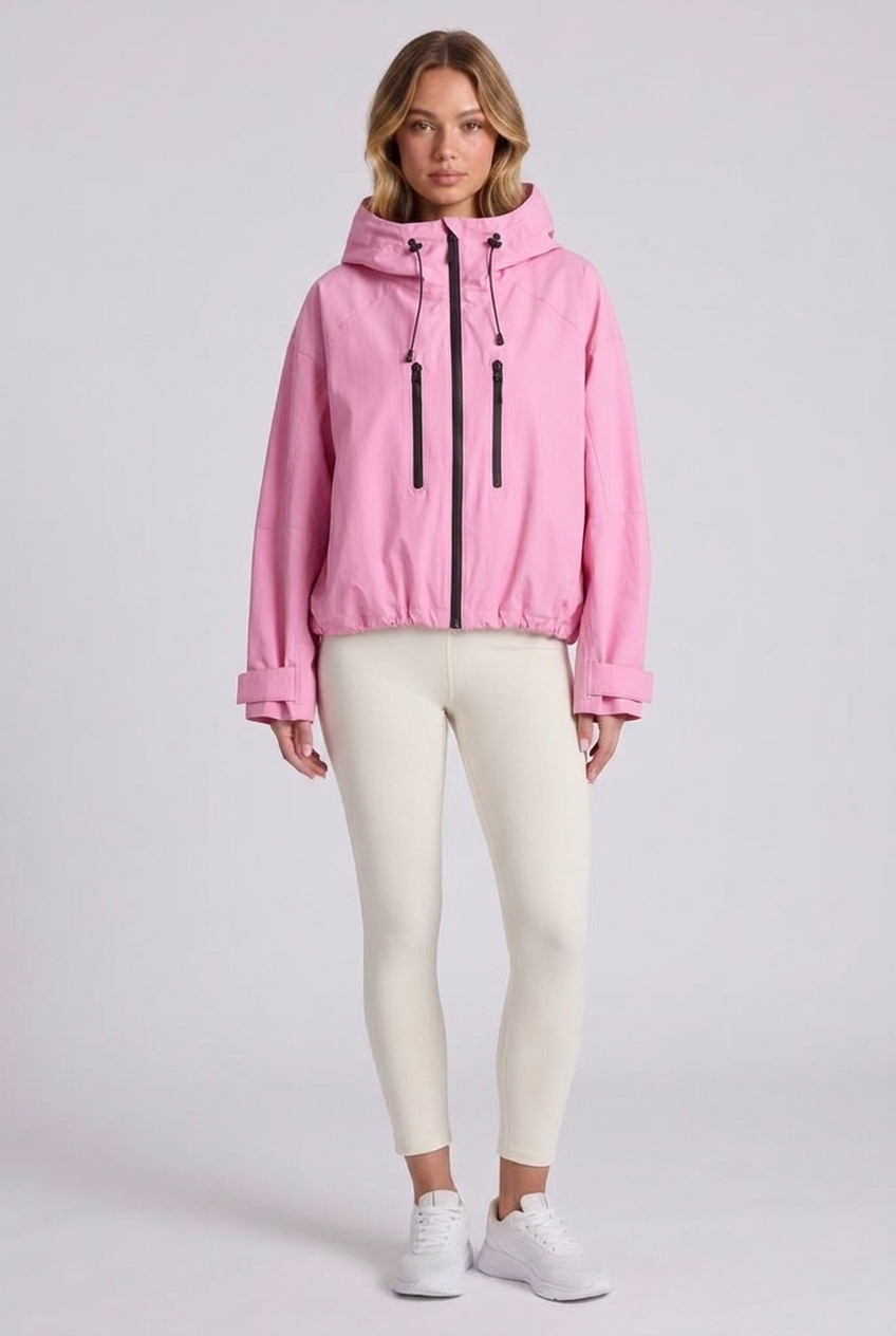 Marlow Storm Jacket - Morganite Pink - Front