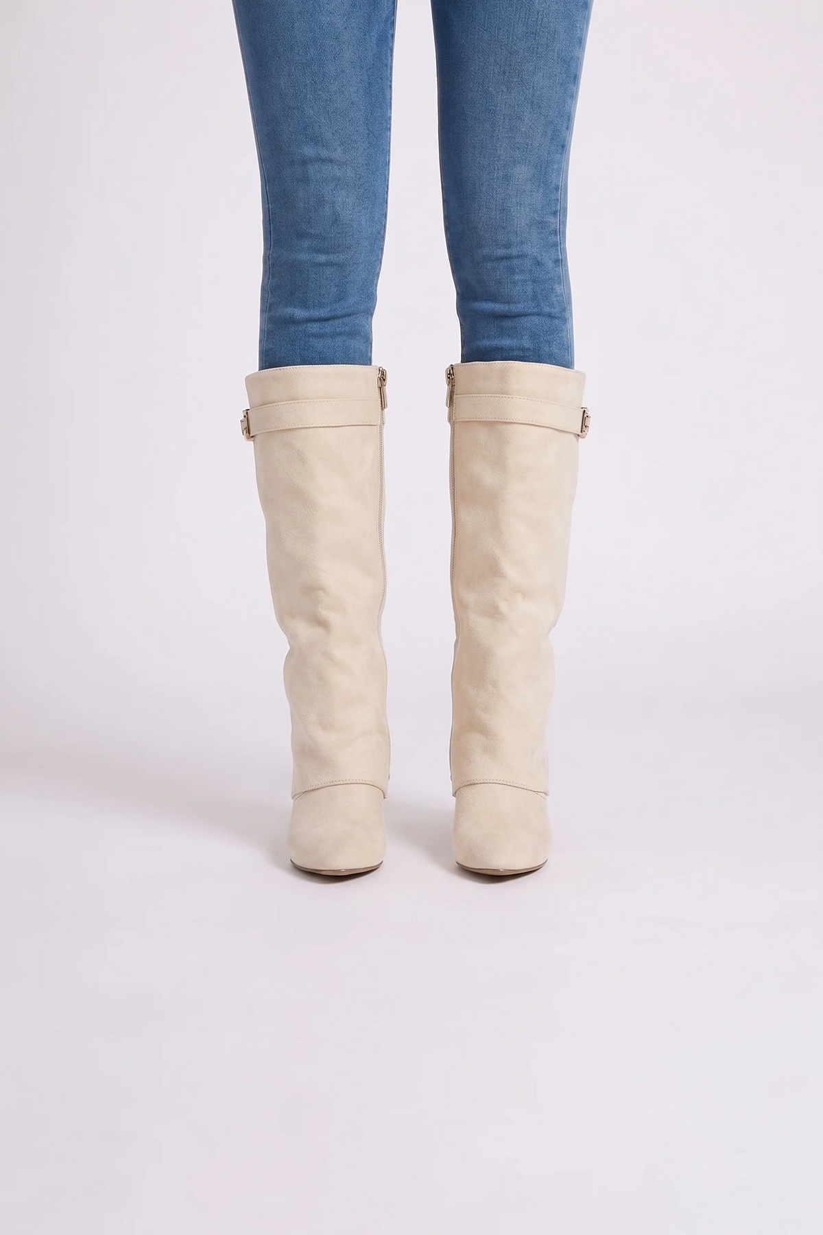 Talia Suede Light Boots - front view