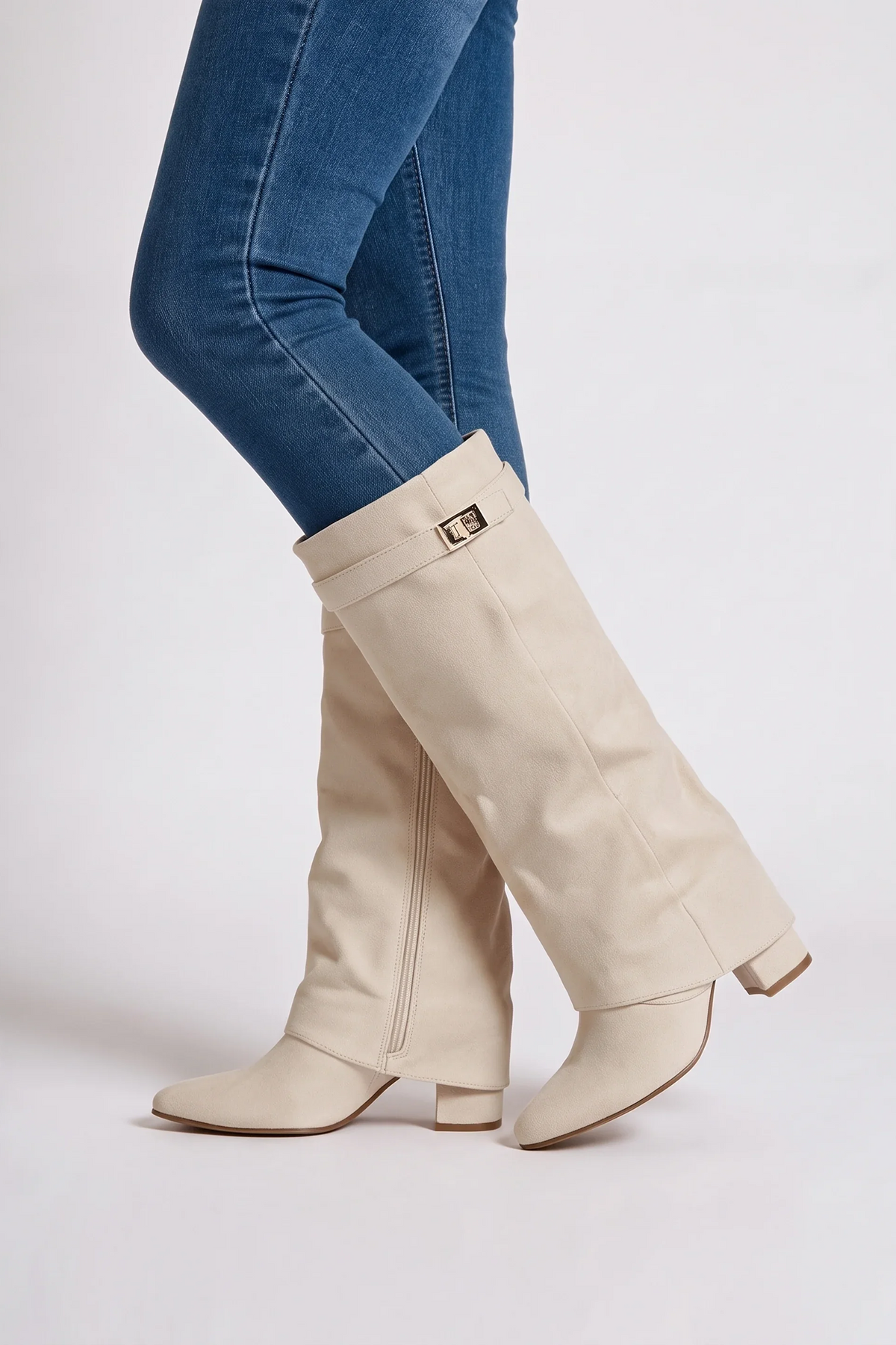 Talia Suede Light Boots - side view
