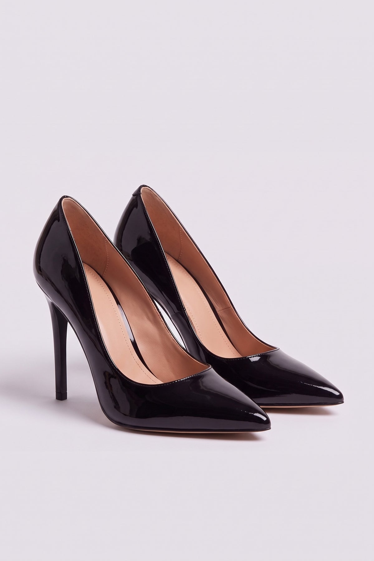 Margot Patent Pumps in Black, pair